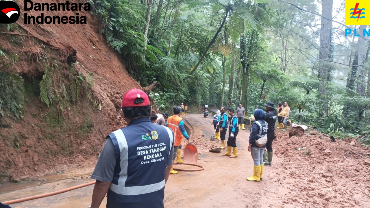 Program TJSL PLN Pusertif Terbukti Tingkatkan Kesiapsiagaan Desa Rawan Longsor